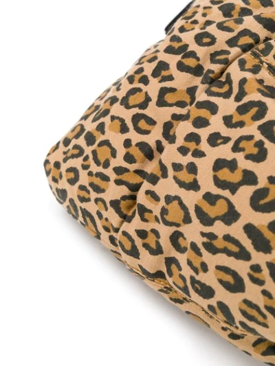 Shop R13 Leopard Print Padded Hat In Neutrals