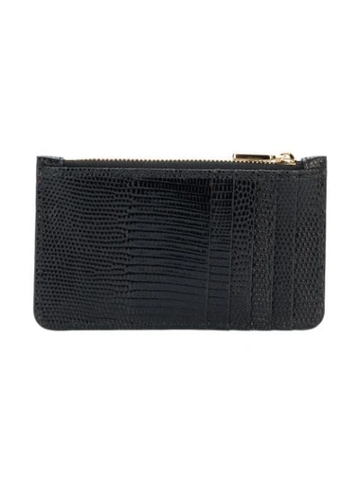 Shop Dolce & Gabbana Logo Plaque Cardholder In Black