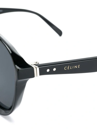 Shop Celine Oval Sunglasses