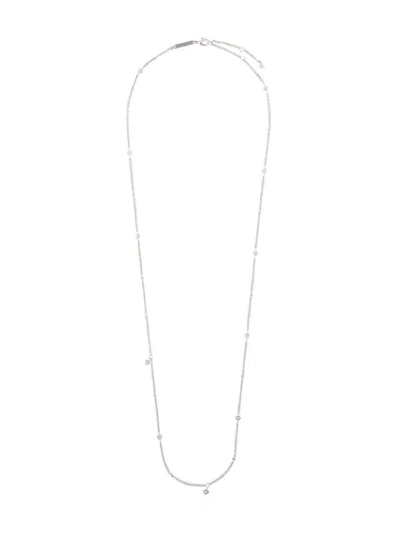 Shop Atelier Swarovski X Penélope Cruz Moonsun Necklace In Silver