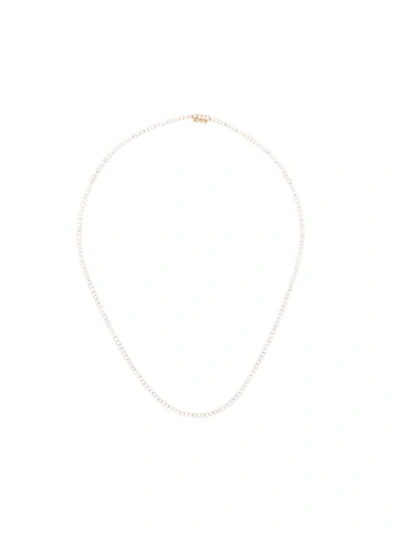 Shop Anita Ko Hepburn Choker Necklace In Rose Gold