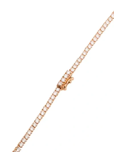 Shop Anita Ko Hepburn Choker Necklace In Rose Gold