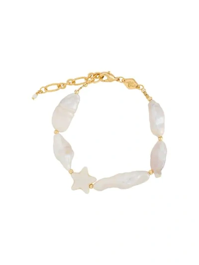 DOLORES BEADED PEARL BRACELET