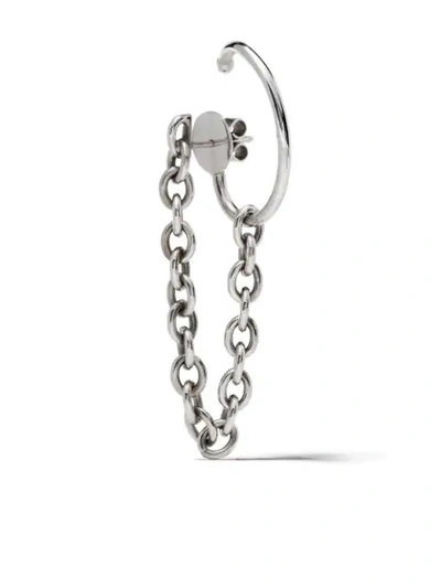 Shop Ana Khouri 18kt White Gold Lila Single Earring