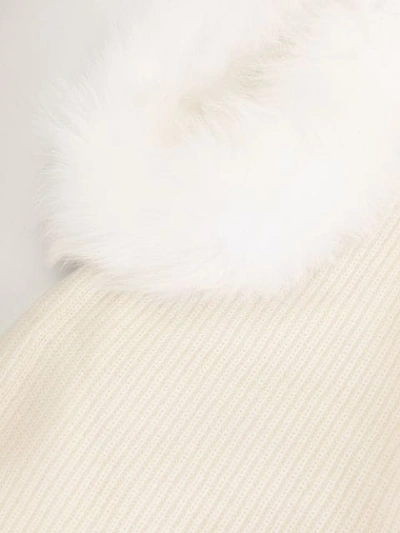 Shop Eugenia Kim Paulina Fur In Winter White