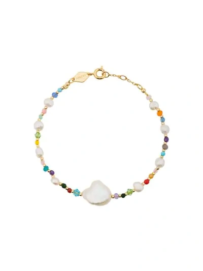 Shop Anni Lu Rock And Sea Circus Bracelet In Multicolour