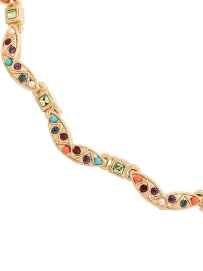 Pre-owned D'orlan Vintage 1980's  Necklace In Gold