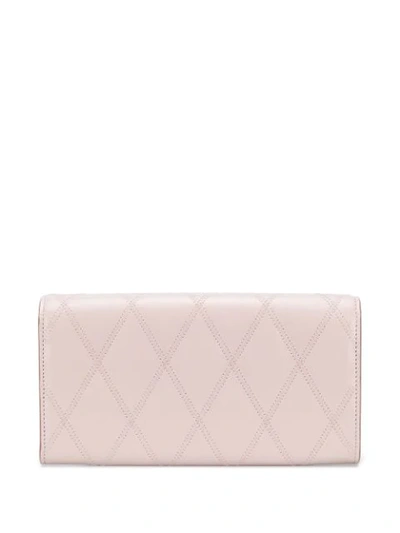 Shop Givenchy Gv3 Chain Wallet In Pink