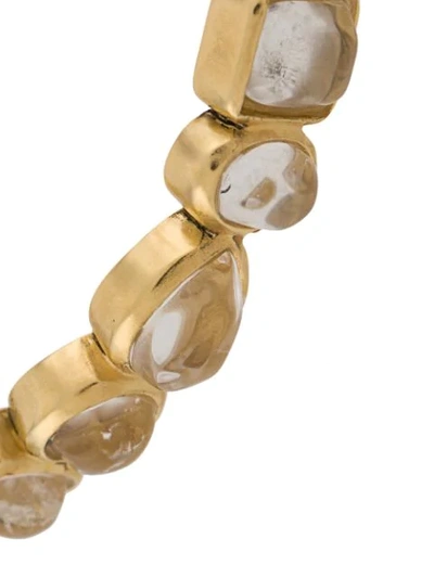 Shop Goossens Mini Cabochons Bracelet In Gold