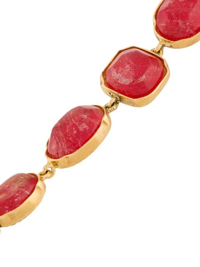 Shop Goossens Gold-plated Cabochon Bracelet