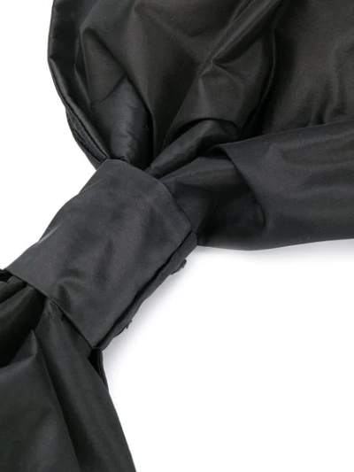 Shop Blumarine Oversized Bow-detail Belt In Black