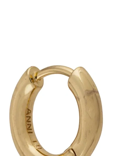 Shop Anni Lu Heloise Pearl Drop Earrings In Gold