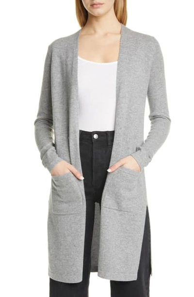 Shop Theory Torina B Long Cashmere Cardigan In Husky