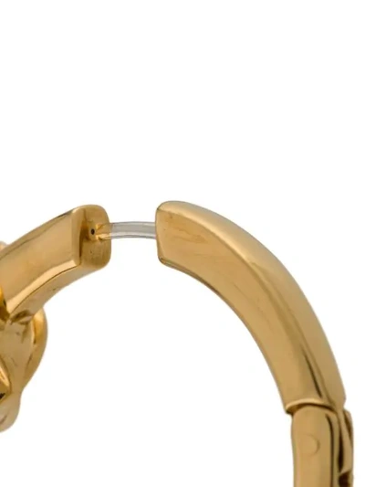 Shop Ambush Solitaire Single Hoop Earring In Gold