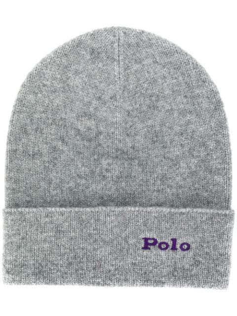 ralph lauren ribbed beanie