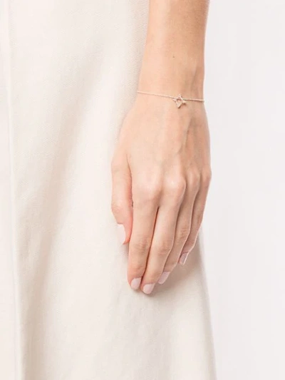Shop Natalie Marie Alya Bracelet In Silver