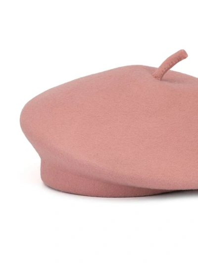 Shop Eugenia Kim Woven French Beret In Pink