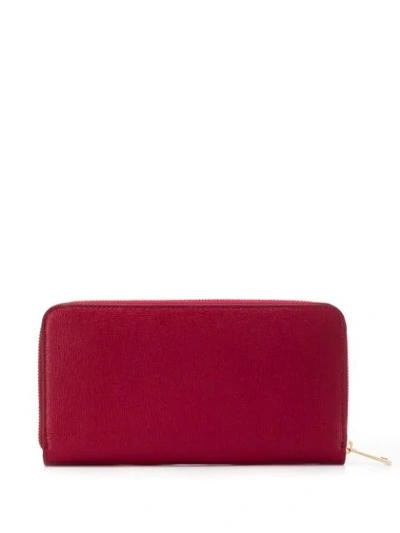 Shop Furla Babylon Xl Logo Wallet In Red