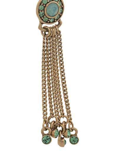 Pre-owned Givenchy 1980's Fringed Necklace - Gold