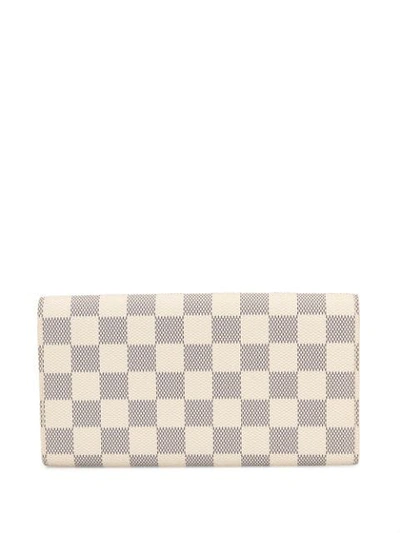 Pre-owned Louis Vuitton Sarah Wallet In Neutrals