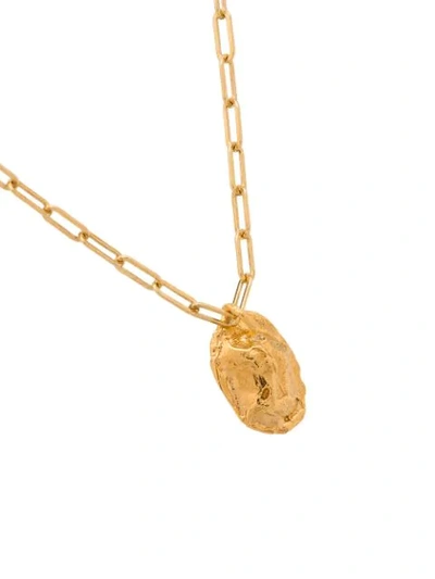 Shop Alighieri The Infinite Offering Pendant Necklace In Gold