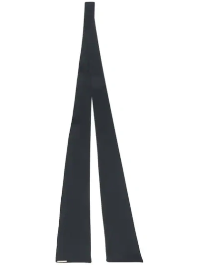 Shop Styland Neck-tied Scarf In Black