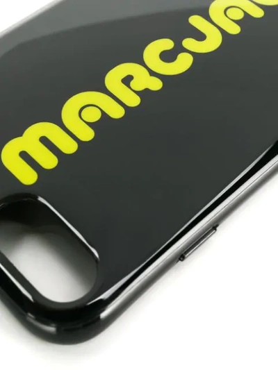 Shop Marc Jacobs Logo Iphone 7/8 Case In Black