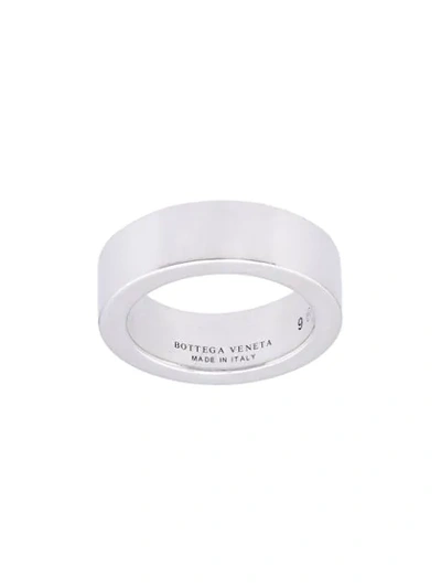 Shop Bottega Veneta Band Ring In Silver