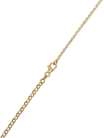 Shop Foundrae 18k Gold Strength Medium Mixed Belcher Chain Necklace In Metallic