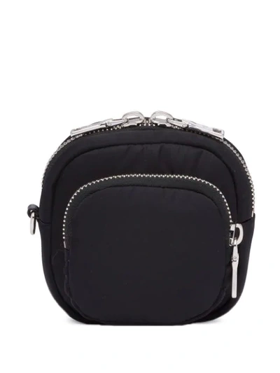 Shop Prada Cargo Pouch In Black