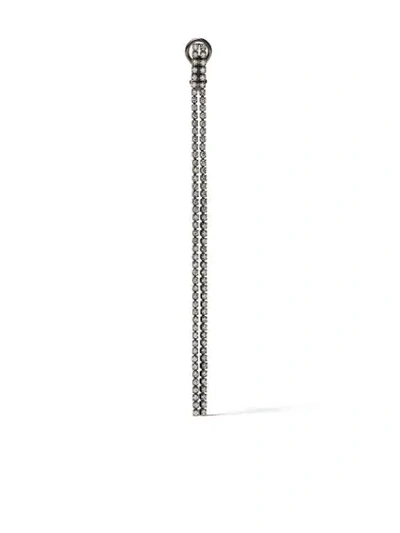 VENUS 2系列18K黑金长款钻石耳环