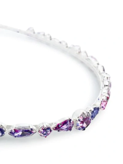 Shop Art School Embellished Headband In Silver