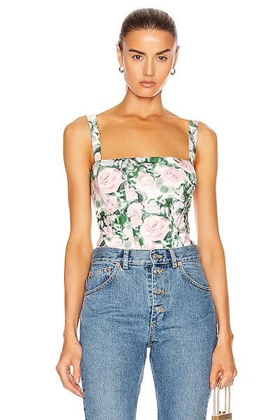 Shop Atoir The Mia Bodysuit In Chateau Rose Print