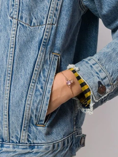 Shop Vivienne Westwood Orb Charm Bracelet In Gold