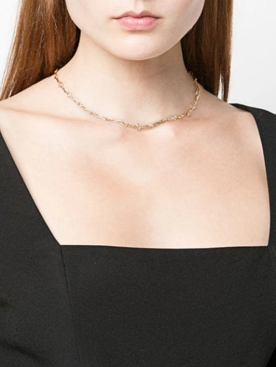 Shop Azlee 18kt Yellow Gold Chain Link Necklace