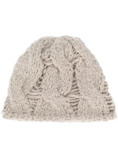 Shop Gentry Portofino Knit Beanie In Neutrals