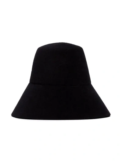 Shop Valentino Garavani Structured Bucket Hat In Black