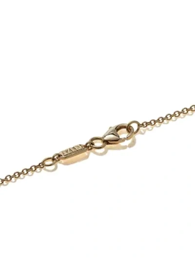 Shop Azlee 18kt Yellow Gold Small Of The Sea Diamond Coin Necklace