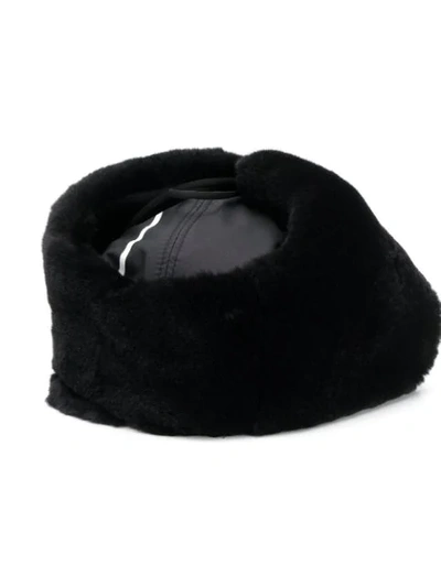 Shop Valentino Aviator Hat In Black