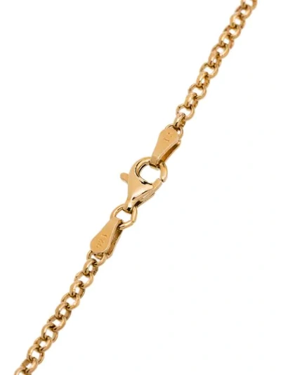 YELLOW GOLD PLATED PEARL NECKLACE