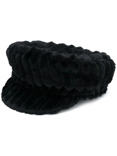 Shop Isabel Marant Corduroy Cap - Black