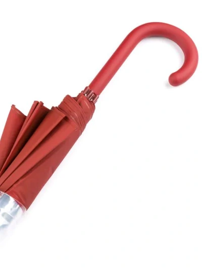 Shop Hunter Panelled Umbrella In Red