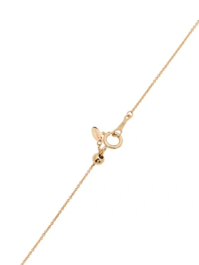 Shop Persée 18kt Yellow Gold Pink Sapphire Necklace