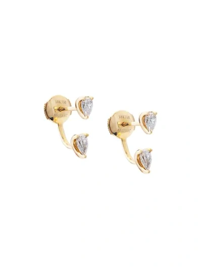 Shop Anita Ko 18kt Yellow Gold Orbit Diamond Earrings