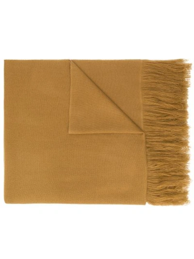 Shop Isabel Marant Cashmere Oversized Blanket Scarf In Bronze
