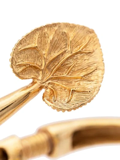 Shop Oscar De La Renta Eucalyptus Bracelet In Gold