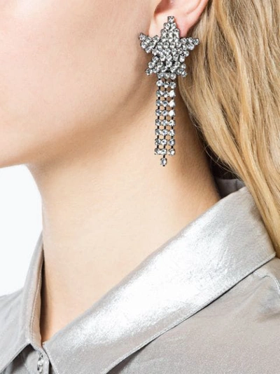 Shop Jennifer Behr Shooting Star Earrings In Metallic