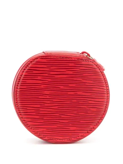 Pre-owned Louis Vuitton Ecrin Bijou珠宝盒 In Red