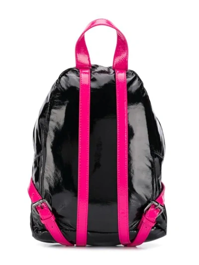 Shop Alberta Ferretti Friday Backpack In Black