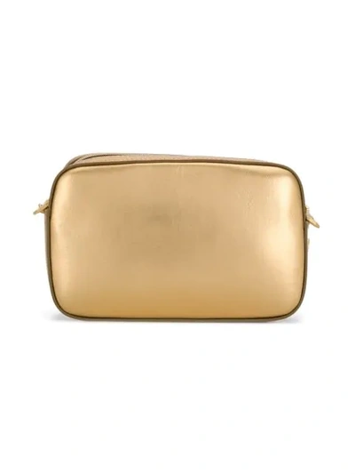 Shop Dolce & Gabbana Embellished Shoulder Bag In Gold